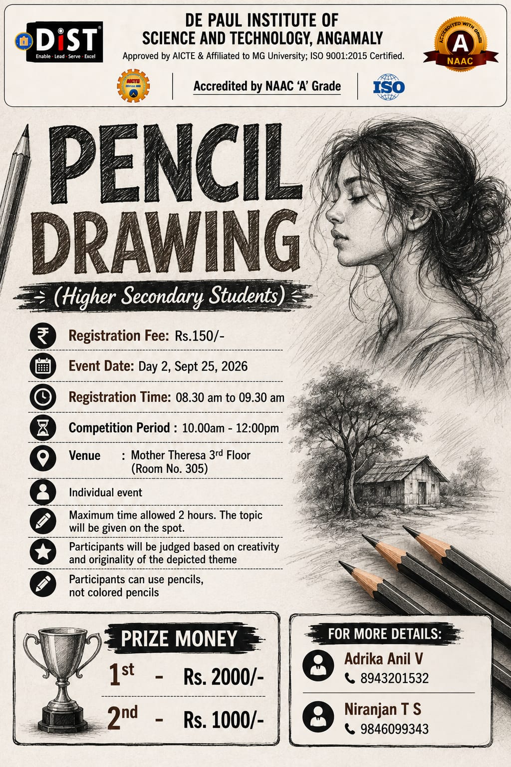 Pencil Drawing HSS
