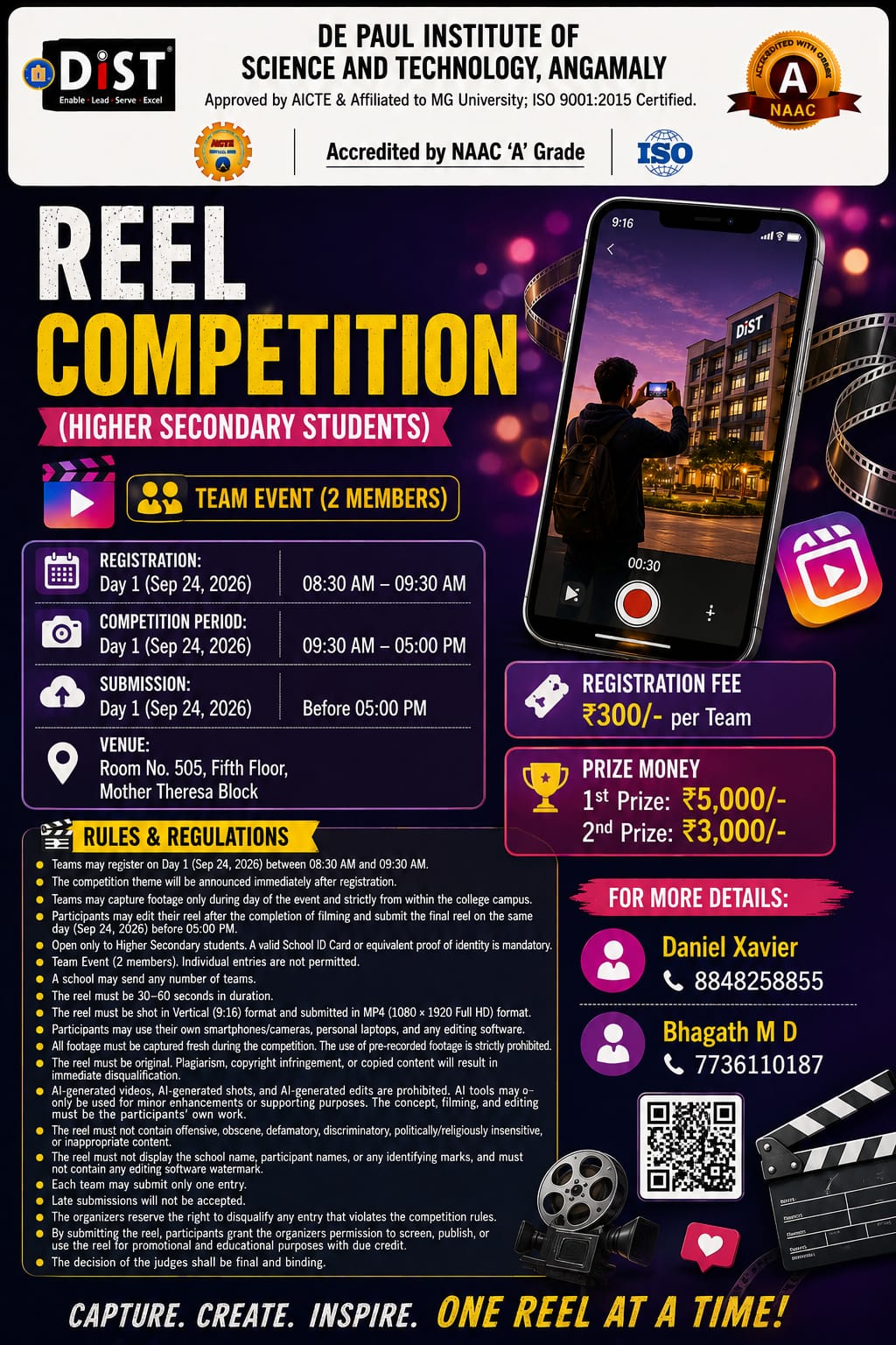 Reel Competition HSS